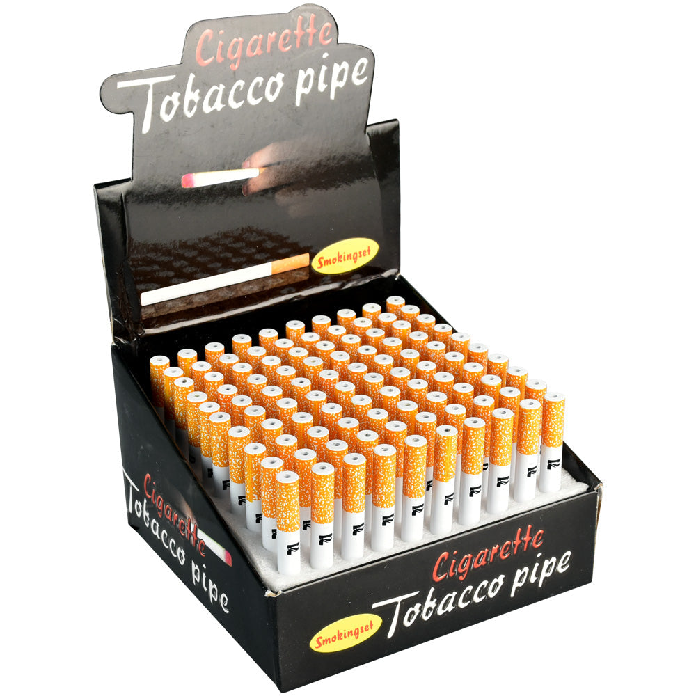 Metal Cigarette Taster Bats - 100 Pack