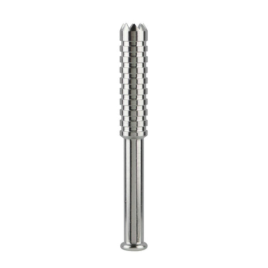 Metal One-Hitter Chillum Pipe - The Digger