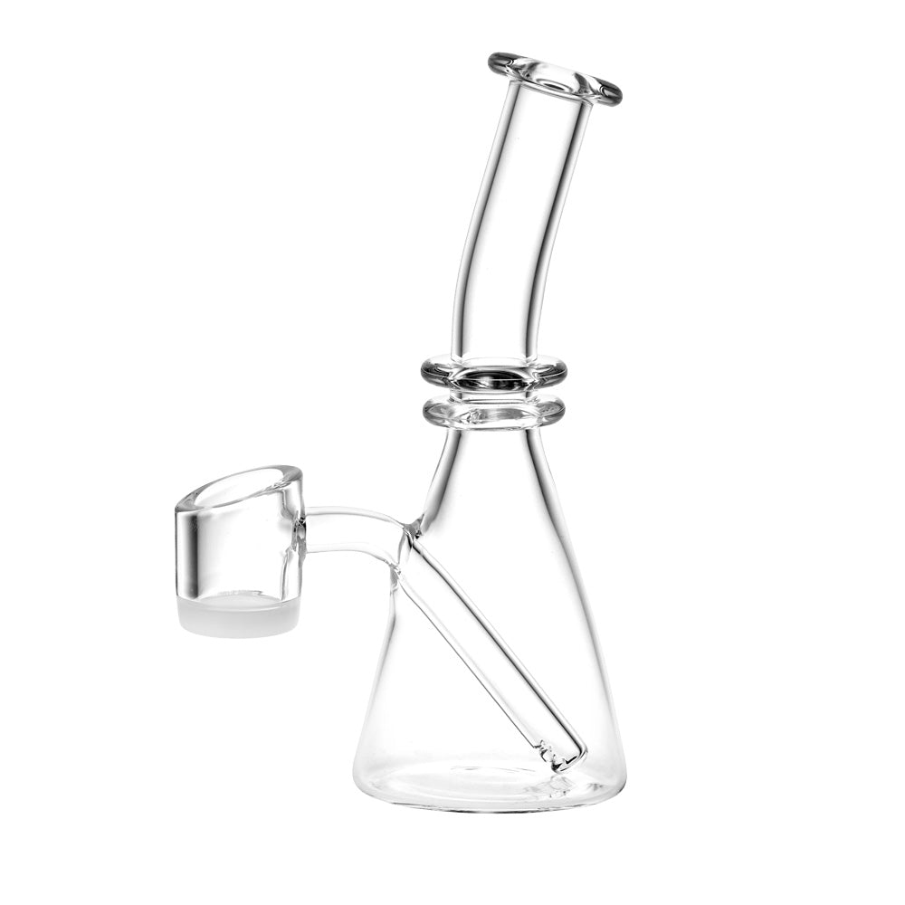 Mini All-In-One Quartz Oil Rig With a Opaque Bottom Banger