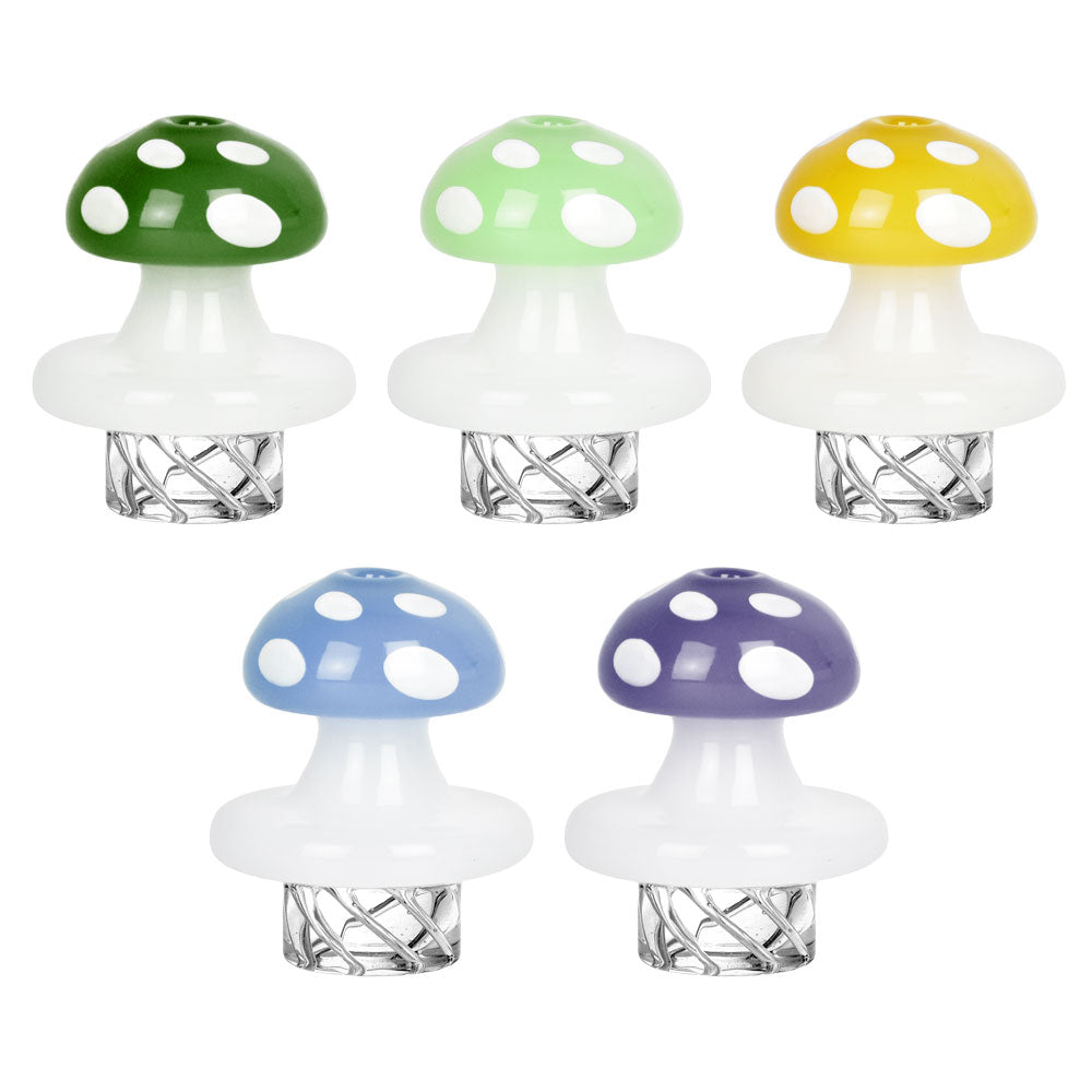 Mushroom Helix 32mm Carb Cap - Perfect for Dabbing Enthusiasts