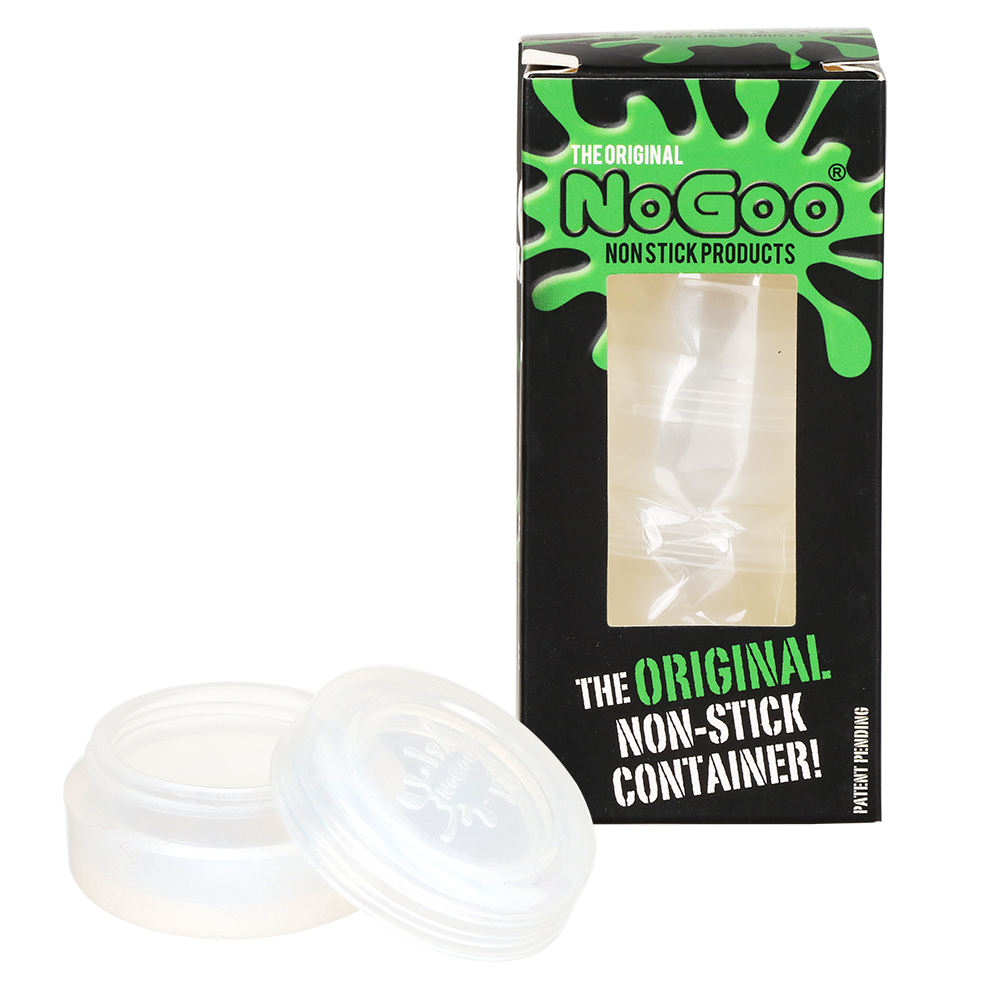 NoGoo Silicone Container | 7mL | Clear | 5ct Box