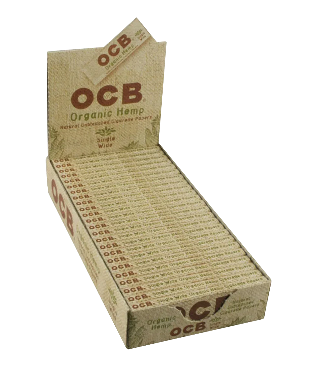 OCB Organic Hemp Rolling Papers - Single Wide