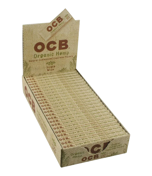 OCB Organic Hemp Rolling Papers - Single Wide