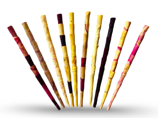 CaliGreenGold 60-Pack Organic Rose Petal Cones Variety - Eco-Friendly Rolling Papers