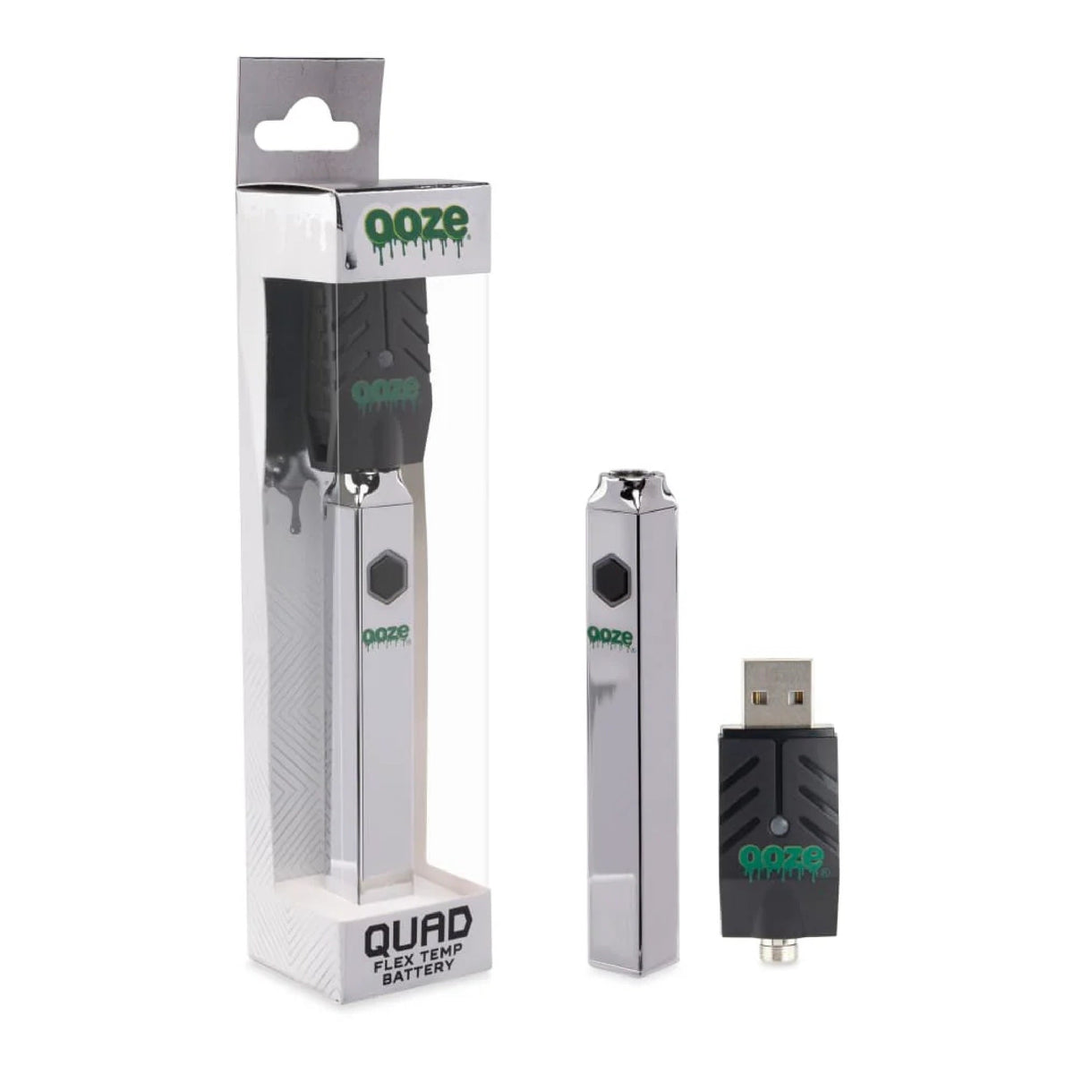 Ooze 510 Thread Quad Power Unit + Smart USB - 500mAh