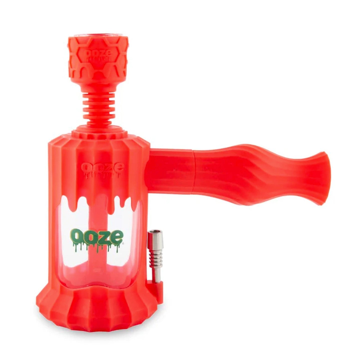 Ooze Clobb 4-in-1 Silicone Pipe n Nectar Collector - 7 inches