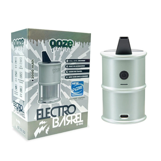 Ooze Electro Barrel Dab Rig
