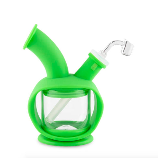 Ooze Kettle Silicone Bubbler Bong - 5in