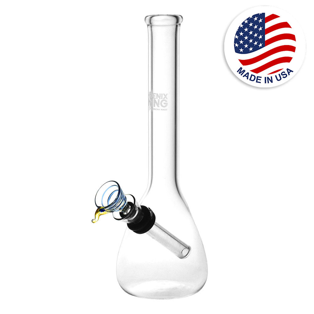 Phoenix Rising Beaker Water Pipe - 8.25"