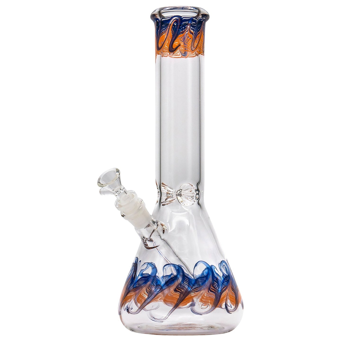LA Pipes "Phoenix Rising" Color Wrapped Beaker Bong