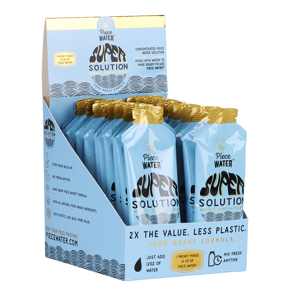 Piece Water Super Solution Packets 25ml - 24 Pack