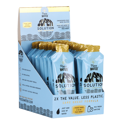 Piece Water Super Solution Packets 25ml - 24 Pack