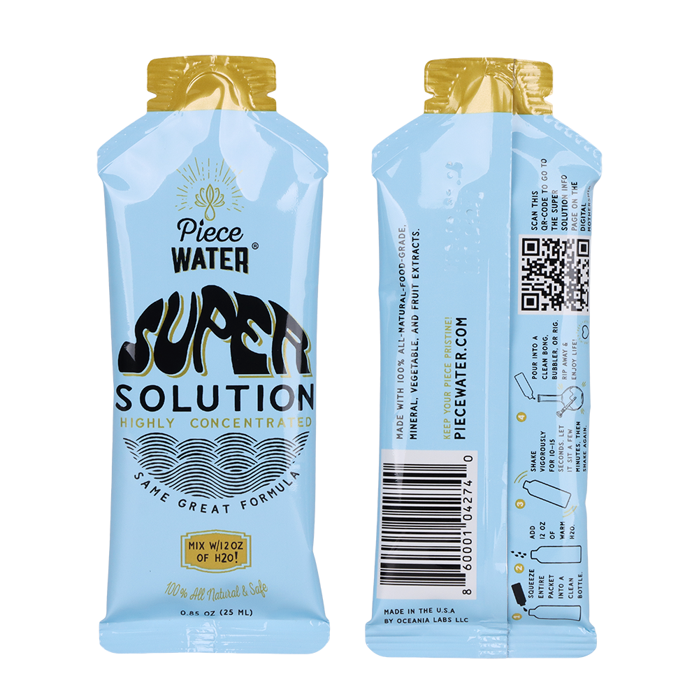Piece Water Super Solution Packets 25ml - 24 Pack