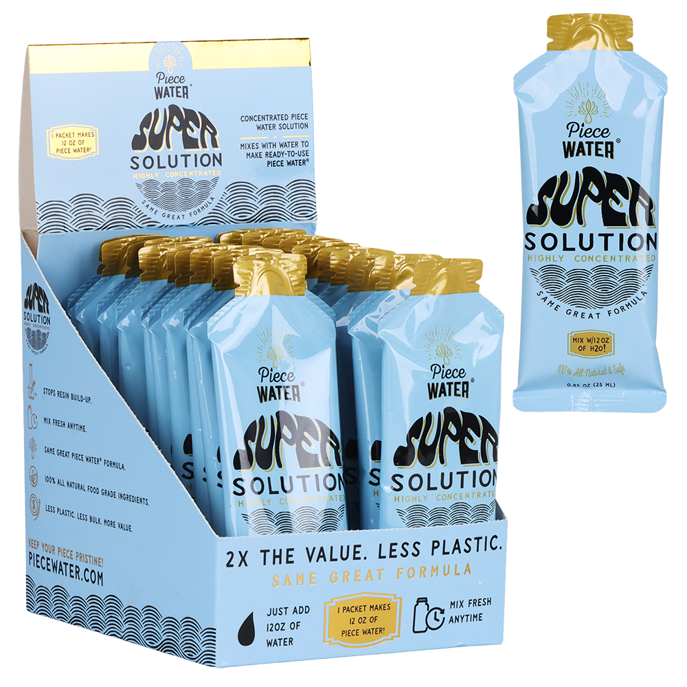 Piece Water Super Solution Packets 25ml - 24 Pack