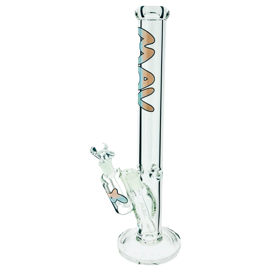 18" X 9mm Vice 2.0 Slab Straight Bong + Ash Catcher Combo