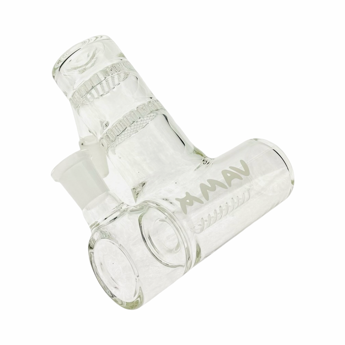 Double Honey Disc Inline Ash Catcher 14/45° Slim Version