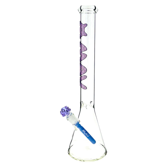 18" Classic Beaker Bong Mav Lux Slab