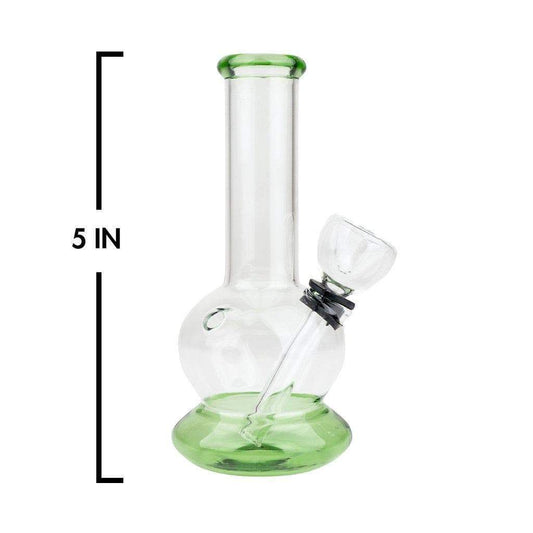 Portable Two Tone Carb Bong - 5in
