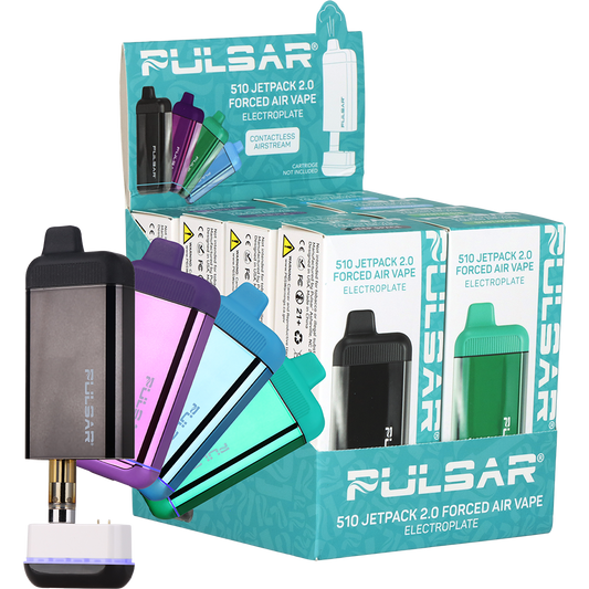 Pulsar 510 Jetpack 2.0 Variable Voltage Forced Air Vape Bar | 650mAh