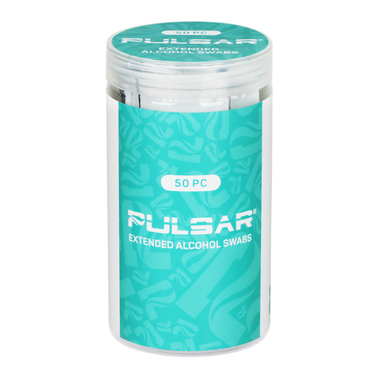 Pulsar Alcohol Cotton Cleaning Swabs | 50ct Tub