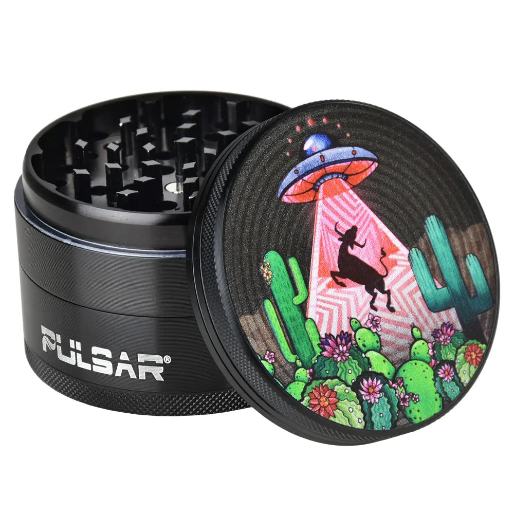 Pulsar Artist Series Grinder - Psychedelic Abduction