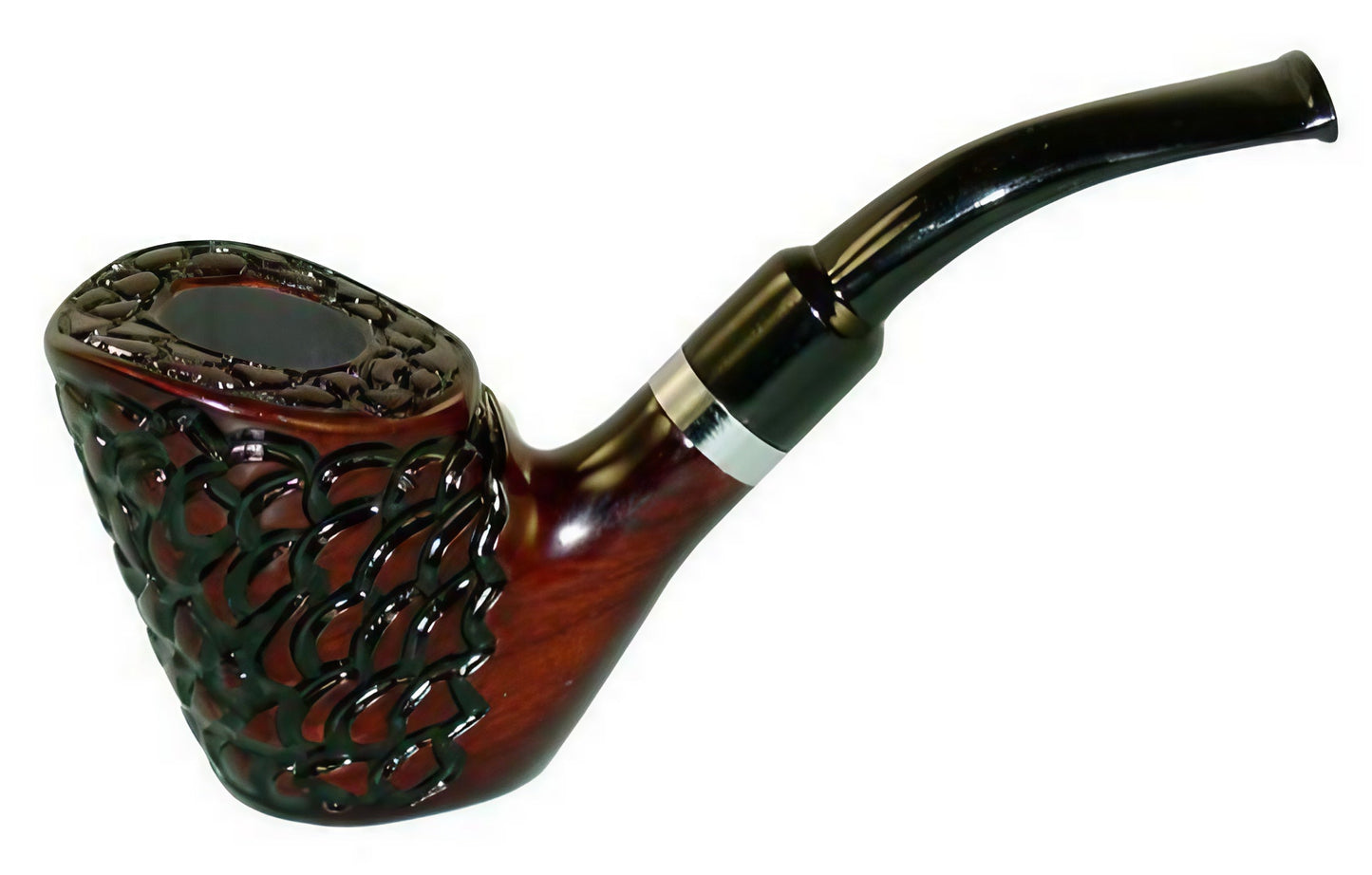 Pulsar Bent Freestanding Carved Rosewood Tab
