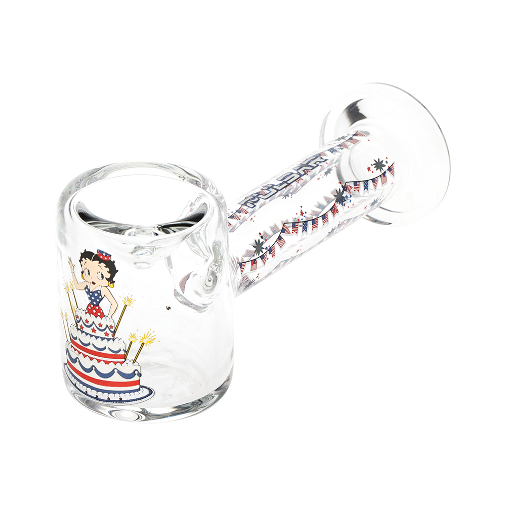 Pulsar Betty in Cake Glass Hand Pipe | 4.5"