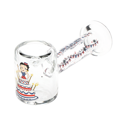 Pulsar Betty in Cake Glass Hand Pipe | 4.5"