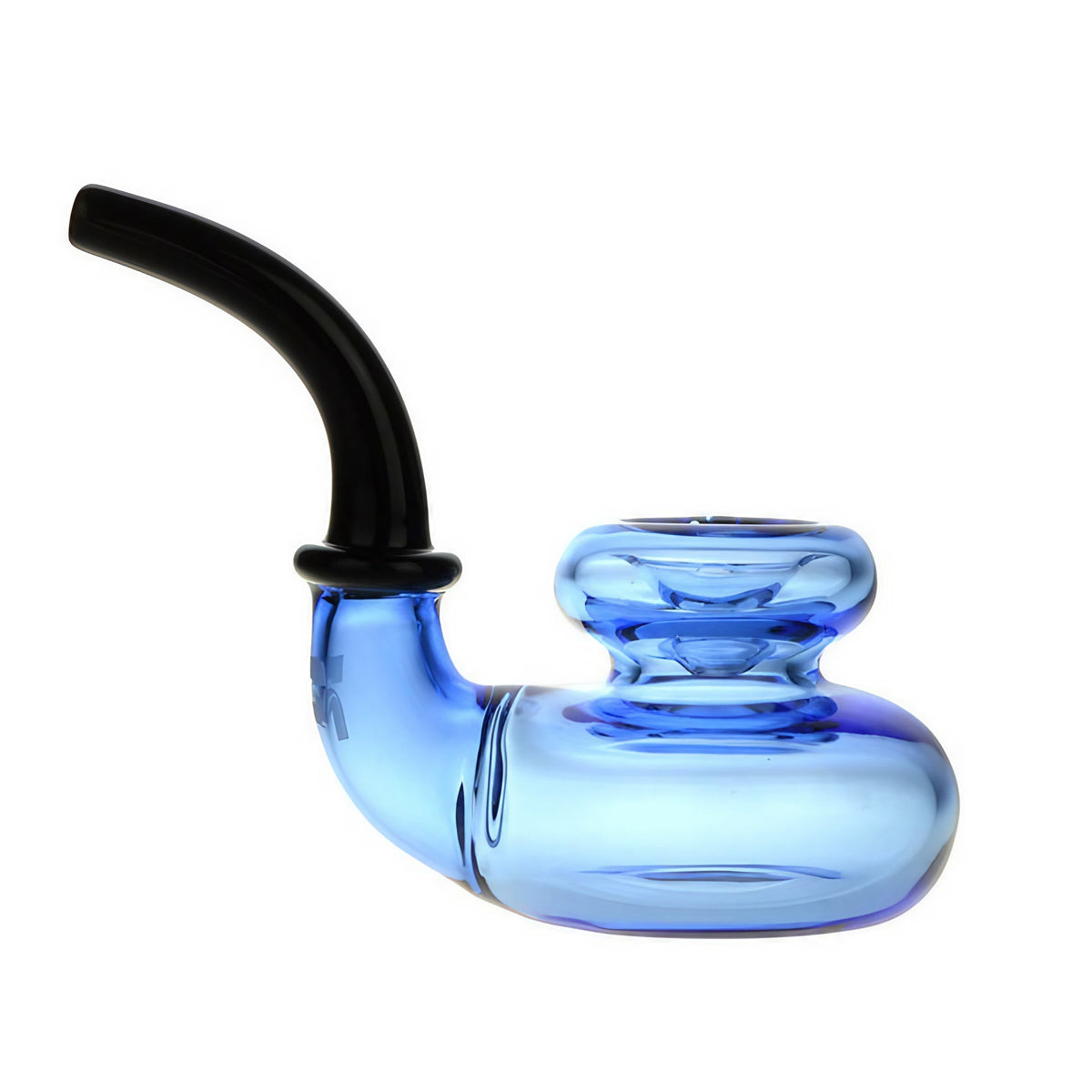 Pulsar Bi-Level Sherlock Handpipe - Durable Borosilicate Glass