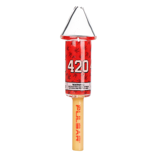 Pulsar Bottle Rocket Glass Joint / Cone Holder | 6.5"