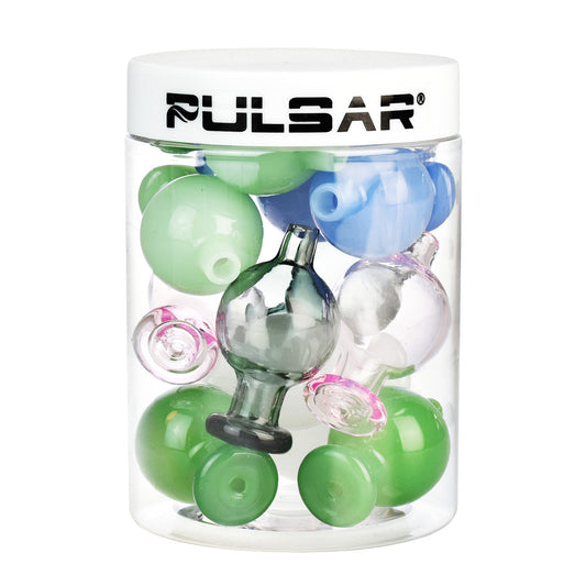 Pulsar Bubble Carb Caps - 12 Pack