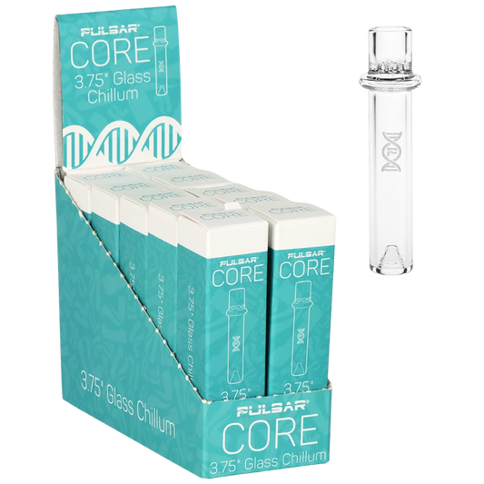 Pulsar CORE Glass Chillum | 3.75" | 10ct Display