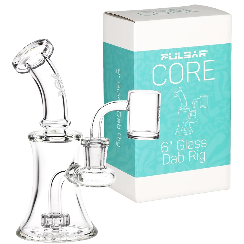 Pulsar CORE Glass Dab Rig | 6" | 14mm F