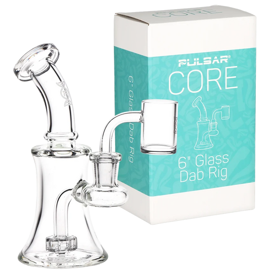 Pulsar CORE Glass Dab Rig | 6" | 14mm F