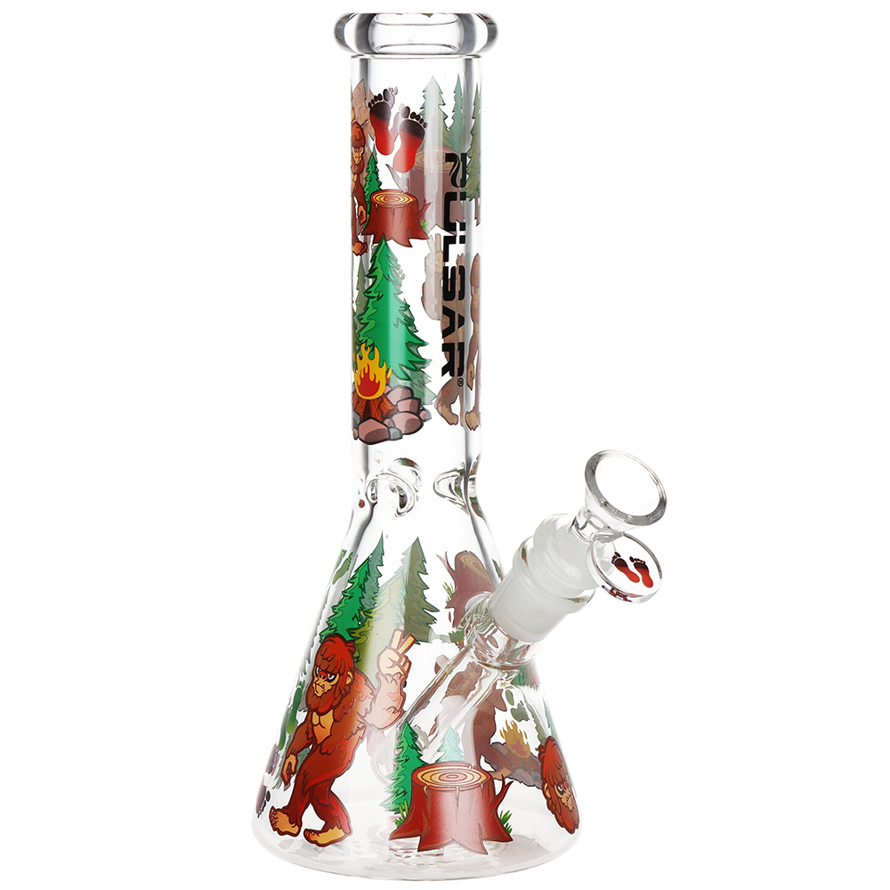 Pulsar Grumpy Bigfoot Beaker Glass Water Pipe | 10" | 14mm F