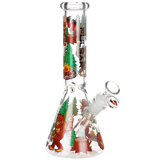Pulsar Grumpy Bigfoot Beaker Glass Water Pipe | 10" | 14mm F