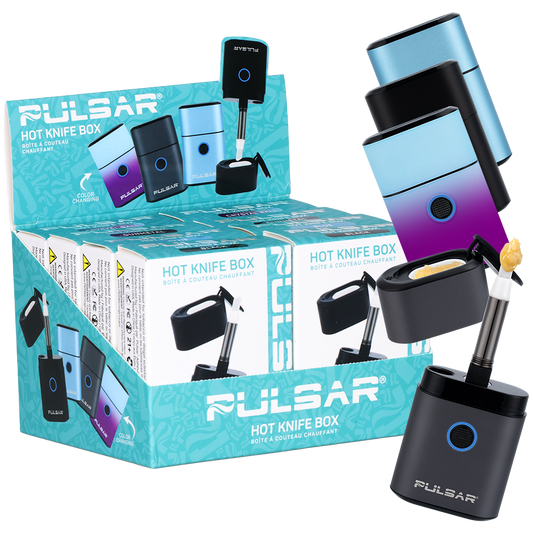 Pulsar Hot Knife Box 2-in-1 Heated Loading Tool & Dab Container | 650mAh