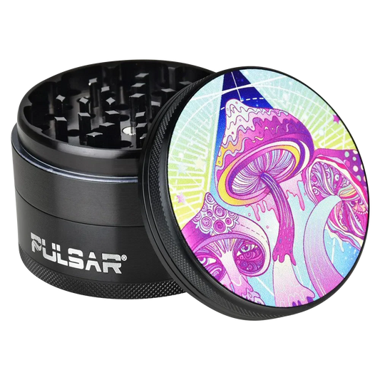 Pulsar Metal Grinder - Melting Shrooms