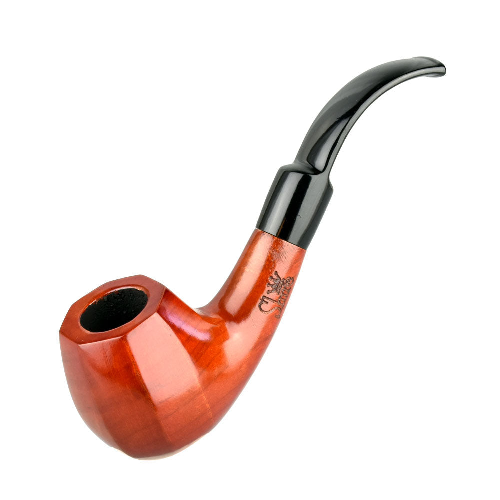 Pulsar Shire Pipes Bent Octagon Brandy - 5.5" / Cherry