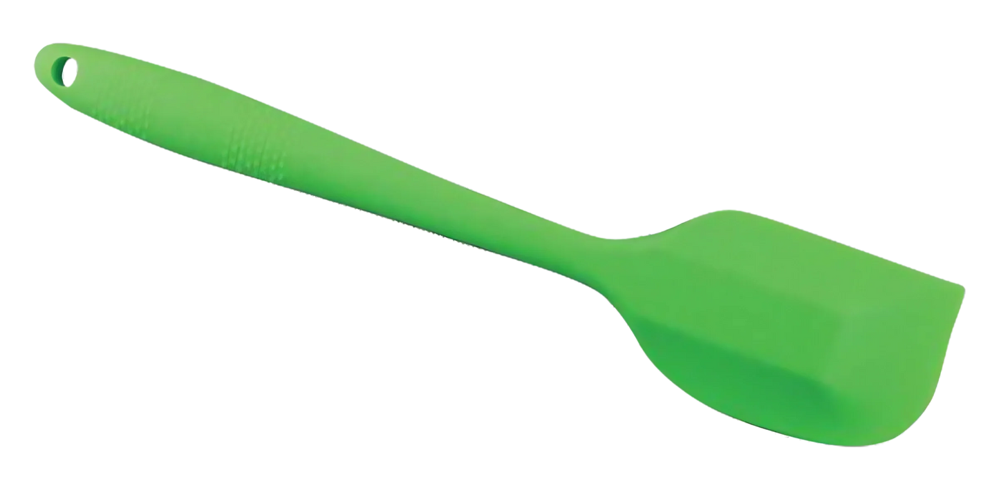 Pulsar 11" Food-Grade Silicone Spatula with Hemp Leaf Grip - Heat Resistant & BPA Free
