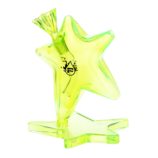 Pulsar Star Power Glass Water Pipe | 6.5" | 14mm F