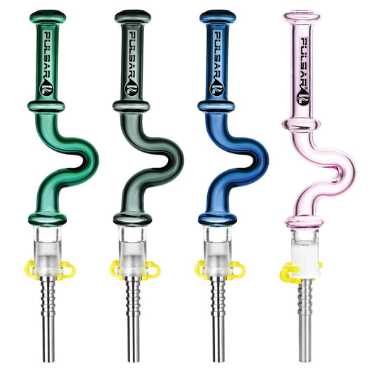 Pulsar U-Bend Neck Vapor Straw w/ Ti Tip