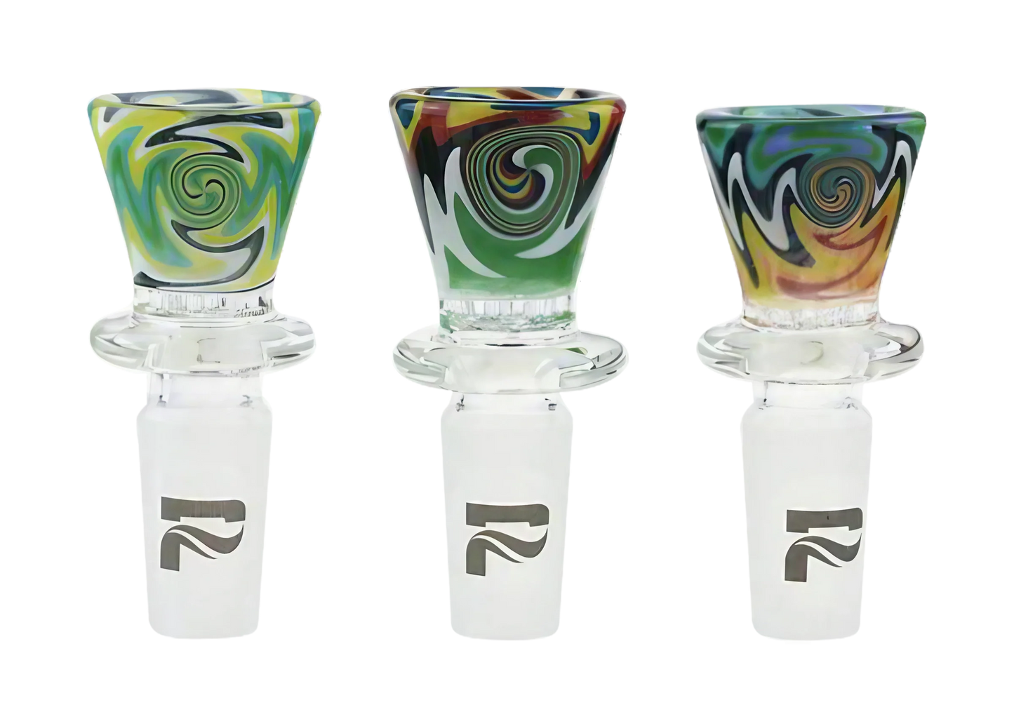 Pulsar 14.5mm Male Honeycomb Herb Slide - Multi-Color Options