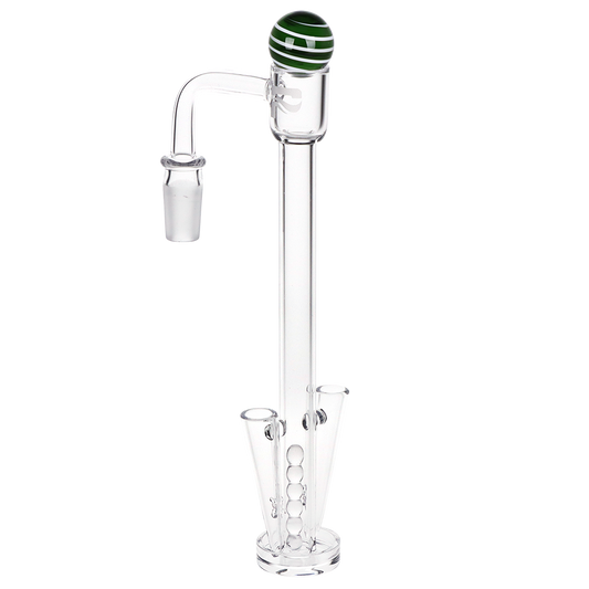 Pulsar XXL Terp Slurp Dual Side Funnel Quartz Banger Set | 7" | 90 Degree | 14mm M