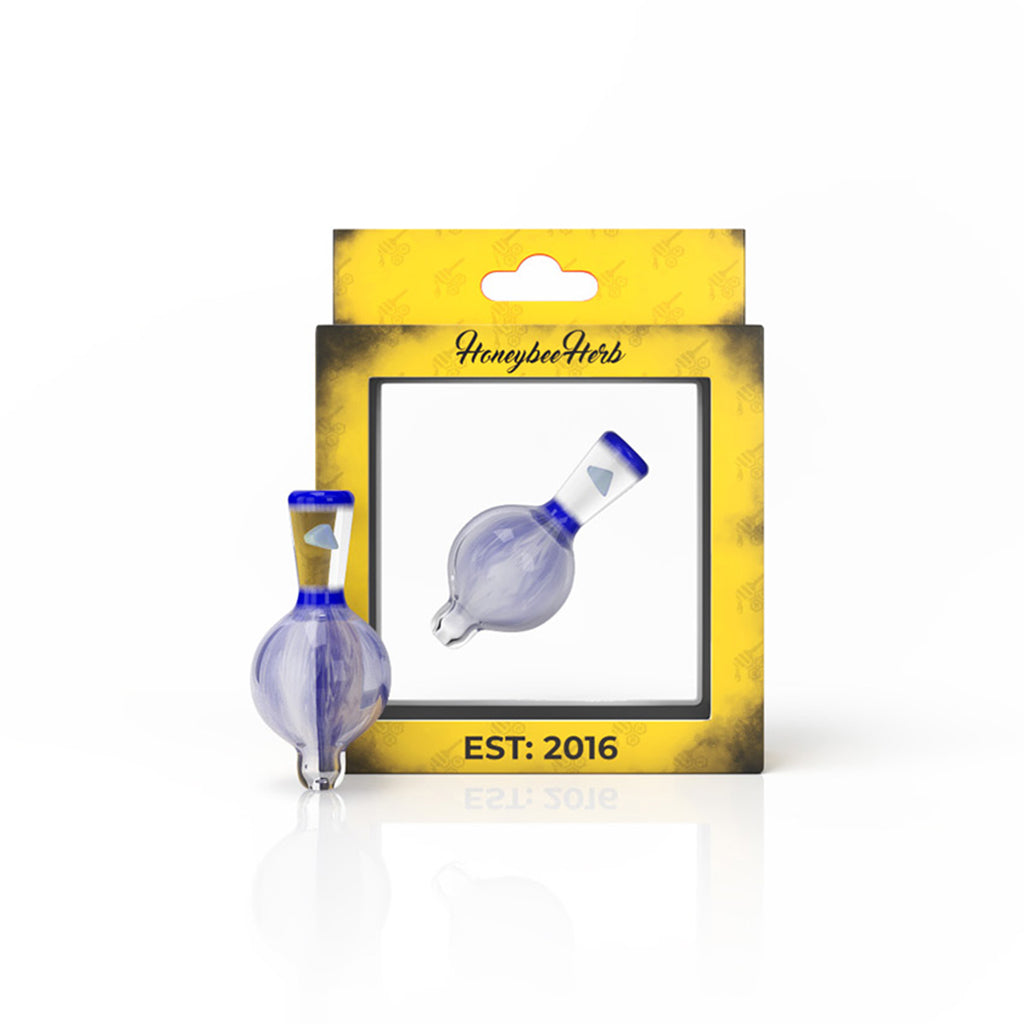 Honeybee Herb Opal Bubble Deluxe Cap - High-Quality Glass Dab Rig Accessory