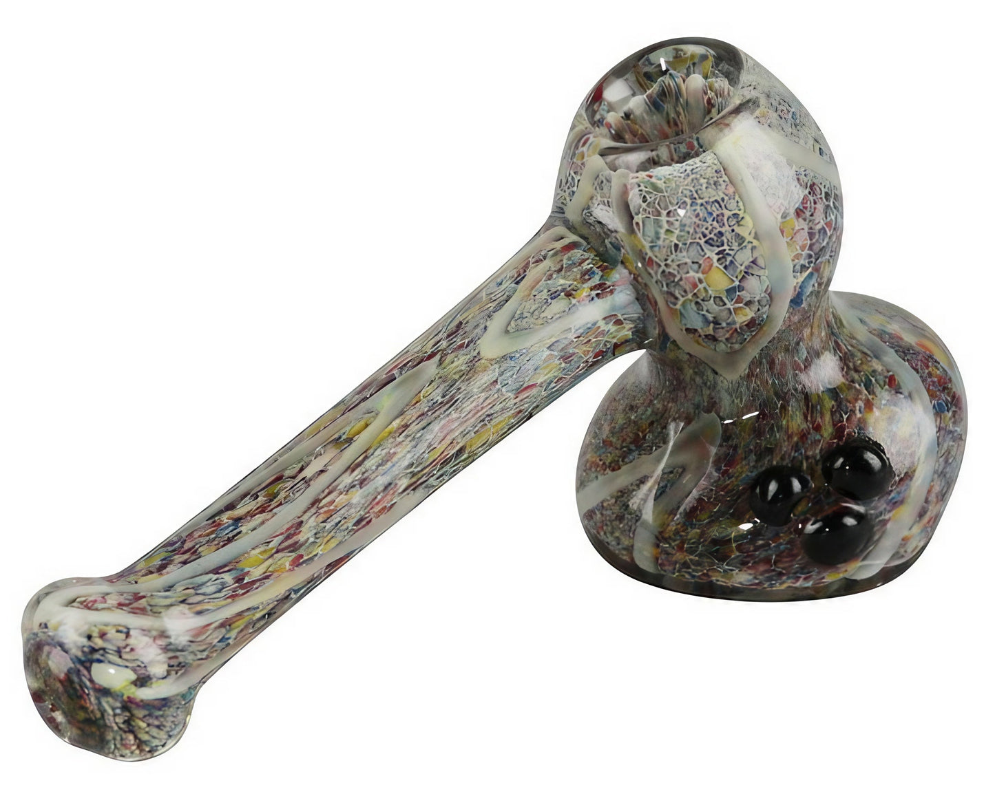 Rainbow Speckled Hammer Bubbler