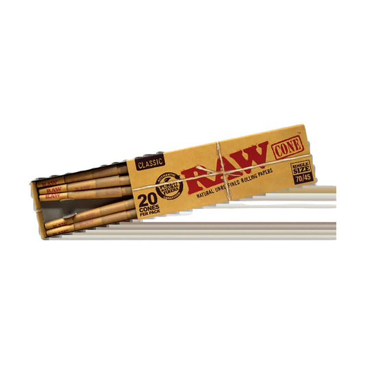 RAW Classic Single Size Cones - 12 Pack