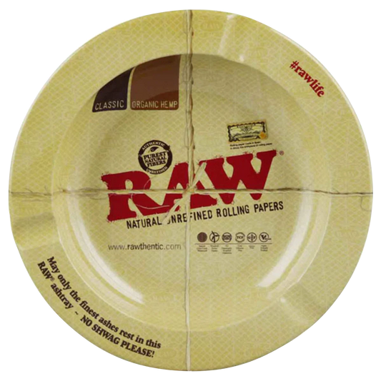 RAW Crystal & Metal Ashtrays - Lead-Free, Magnetic Options