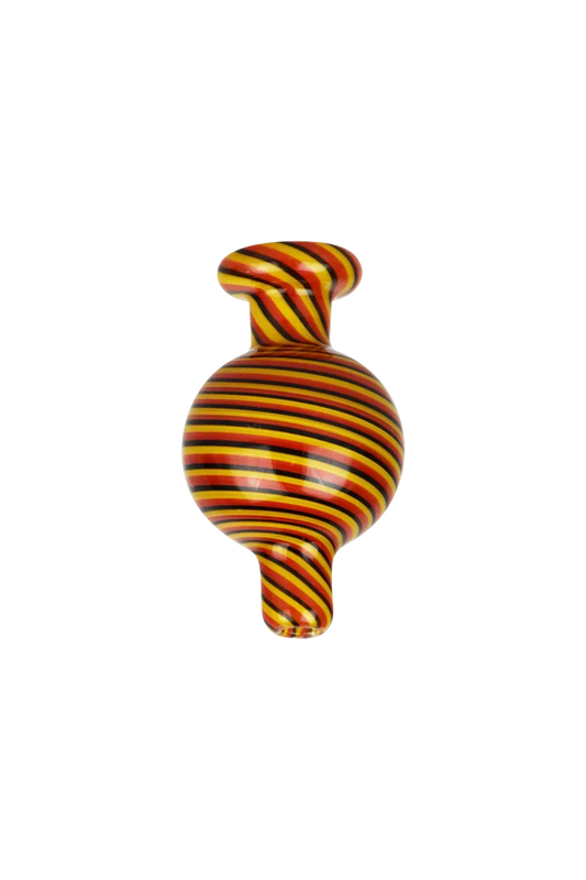 Reverse Color Glass Ball Carb Cap