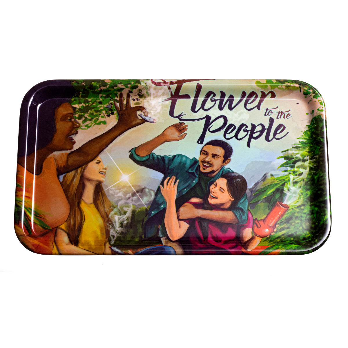 Rollin Budz Flower To The People Rolling Tray